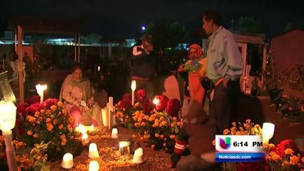 Celebración del día de los muertos desde Oaxaca, Mexico