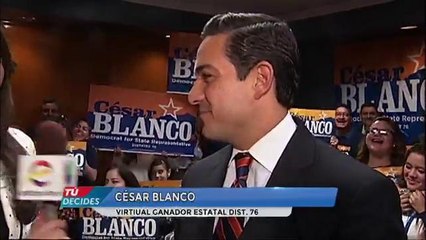 Cesar Blanco, virtual representante estatal del distrito 76