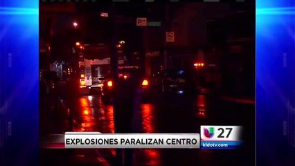 Centro de Laredo Paralizado Despues de Explociones
