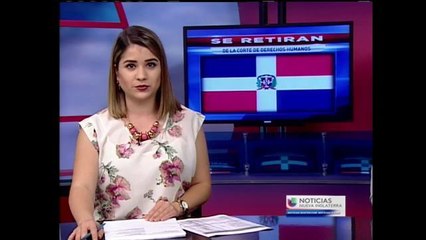 Rep. Dominicana se desliga de la Corte Interamericana de DD HH