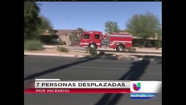 Se incendió un complejo de apartamentos en Palm Desert