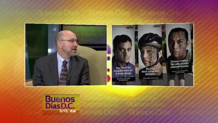 DC: Campaña de concientización para peatones y ciclistas