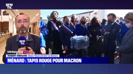 Robert Ménard : "Je suis ravi de voir le chef de l'État venir dans ma ville" - 16/11