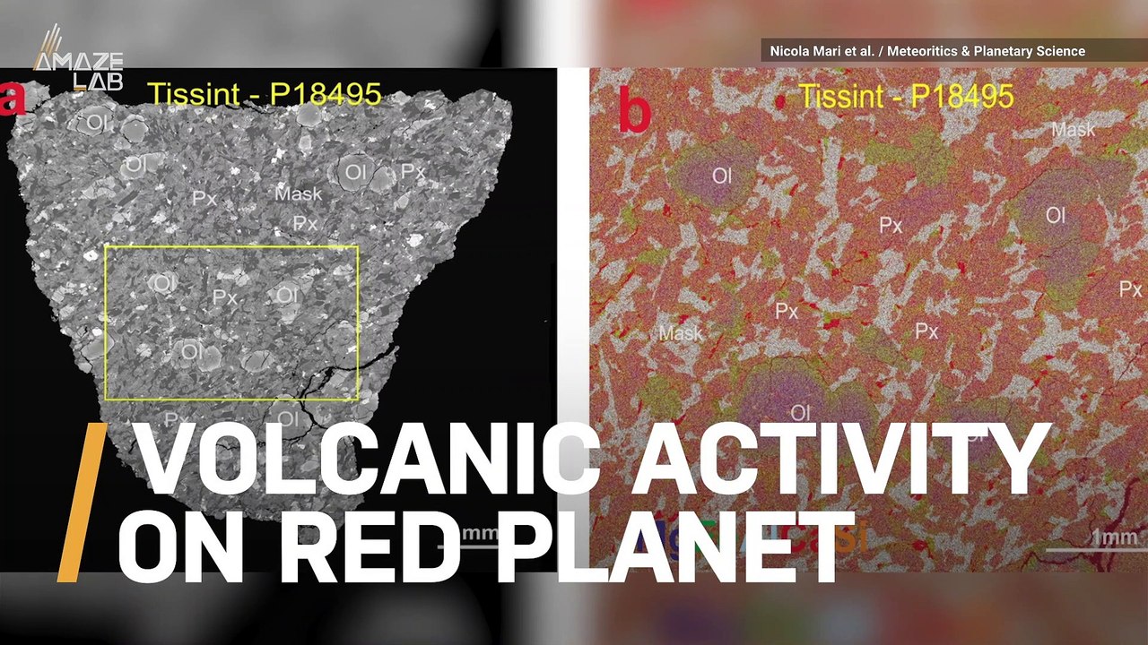 This Meteorite Suggests That Mars Could Be Volcanically Active