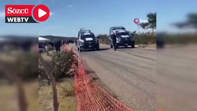 Meksika'da devriye araçlarıyla yarışan polisler görevden alındı