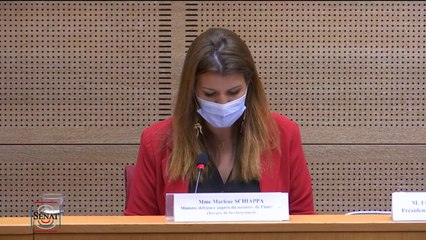 Ministère de l’Intérieur : Marlène Schiappa présente un budget en hausse devant les sénateurs