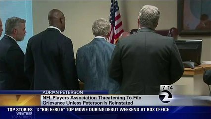 NFL Players Association Threatens Grievance in Adrian Peterson Case