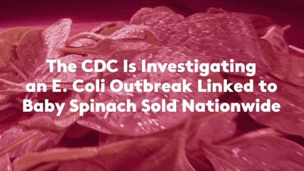 The CDC Is Investigating an E. Coli Outbreak Linked to Baby Spinach Sold Nationwide