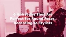 6 Hairstyles That Are Perfect for Round Faces, According to Stylists