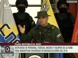 G/J Padrino López: La FANB garantizará la seguridad del pueblo durante el proceso electoral