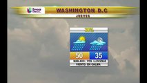 DC: Pronóstico del tiempo para jueves y viernes