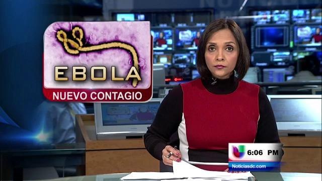 Virus del Ébola nuevo contagio