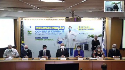 Lançamento da campanha Mega Vacinação
