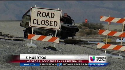 Tres personas mueren en accidente automovilístico