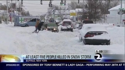 Heavy Snow In Upstate New York