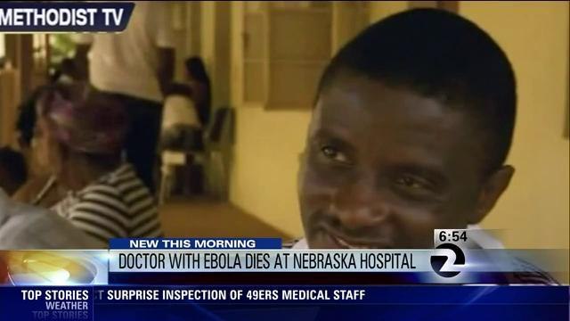 Ebola Doctor Dies in Nebraska Hospital