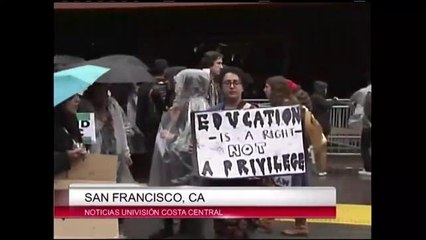Protestas por alzas a las colegiaturas