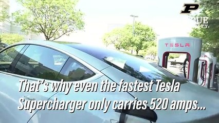 Fast electric car charging requires cooler cable