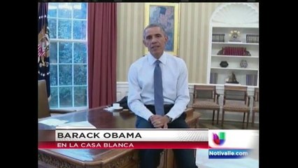 Obama anunciará el jueves una acción ejecutiva pro inmigrantes