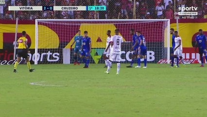 14/11/2021: Vitoria 3x0 Cruzeiro 1º Tempo
