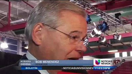 La palabra del senador Bob Menendez