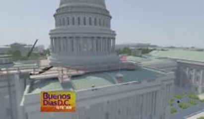 DC: Tardarán varios años en restaurar cúpula del Capitolio