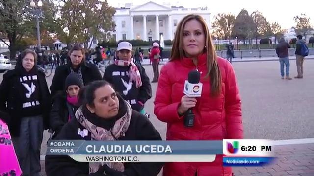 Preocupación en las afueras de la Casa Blanca