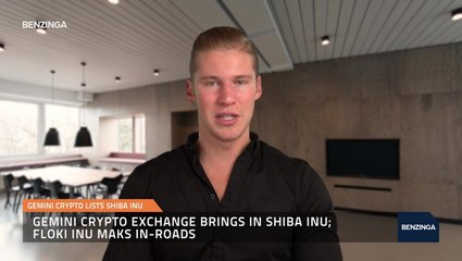 Gemini Crypto Lists Shiba Inu