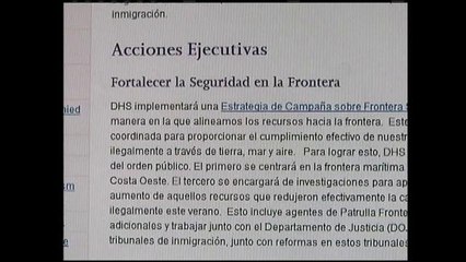 Lanzan una nueva página con información sobre la acción inmigratoria