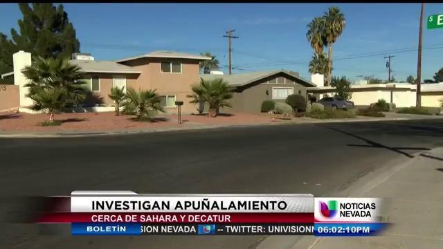 Las autoridades investigan apuñalamiento en Las Vegas