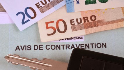 90 euros pour avoir posé un autocollant sur leur plaque d'immatriculation