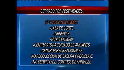 Oficinas y negocios de Corpus Christi que cerrarán durante el fin de semana