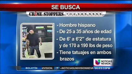 Las autoridades buscan a sospechoso