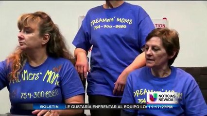 Madres de dreamers se manifestaron en Washington.