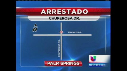 Arrestan a un hombre por posesión ilegal de un arma