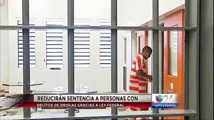 Presos por delitos de drogas podrán reducir su sentencia