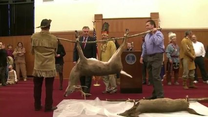 Virginia: Nativos americanos conmemoran Día de Acción de Gracias