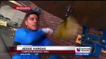 Jessie Vargas habla ante nuestras cámaras