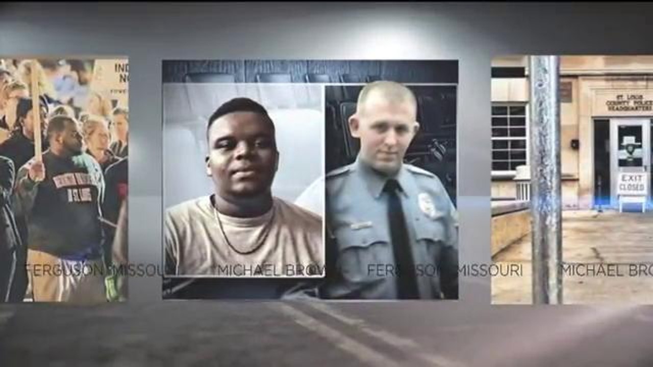 Ciudadanos descontentos en Ferguson