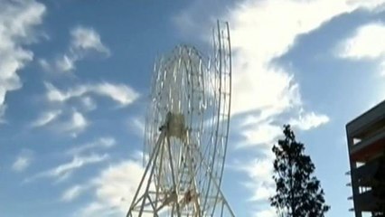 Accidente en construcción Orlando Eye