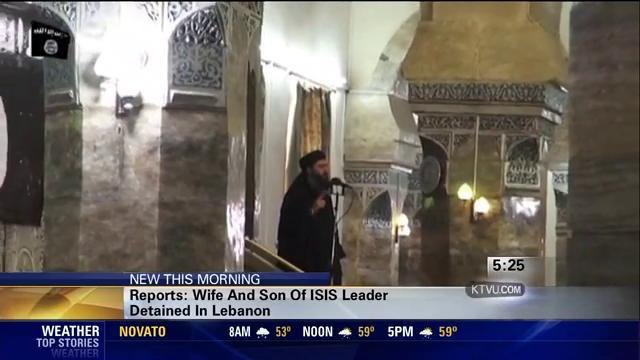 One Of ISIS Leader's Wives and Children Being Detained