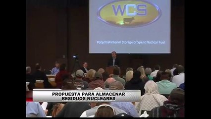 Propuesta para almacenar residuos nucleares