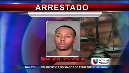 Hombre arrestado en Las Vegas