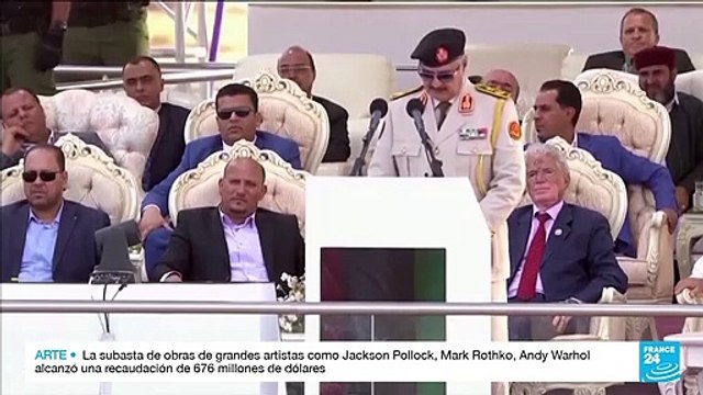 Libia: el mariscal Khalifa Haftar anunció su candidatura presidencial