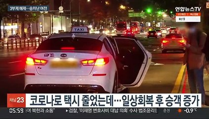 연말까지 3부제 해제…여전히 어려운 택시 잡기