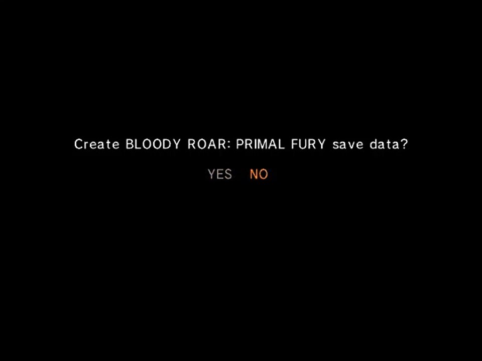 Bloody Roar: Primal Fury online multiplayer - ngc