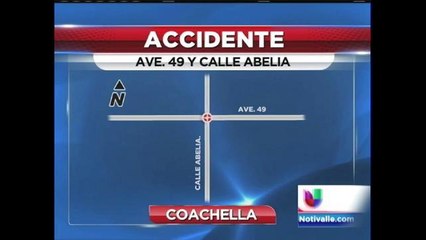 Una mujer fue atropellada en la Ave. 49 y Abelia