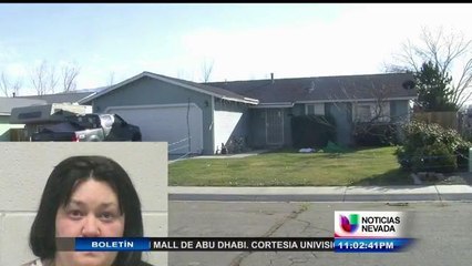 Mujer acusada de asesinato en Dayton, NV