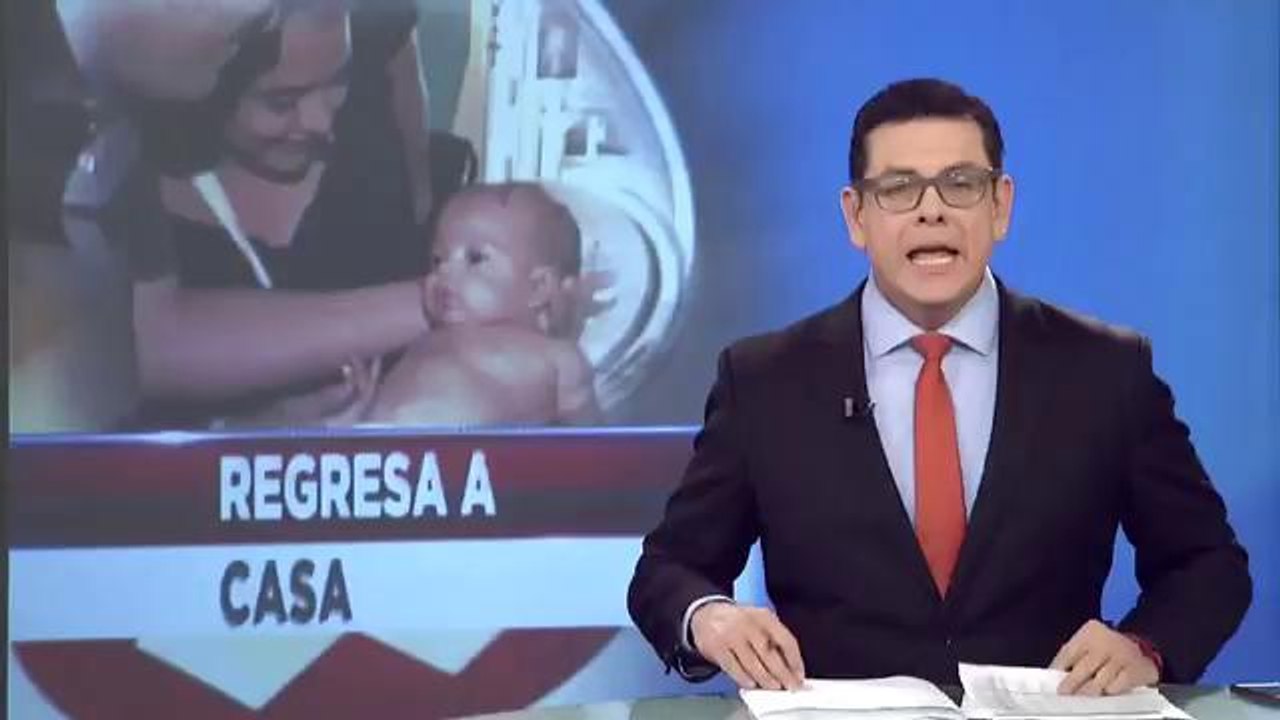 Bebé Logan regresa a casa tras 9 meses hospitalizado