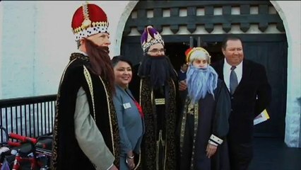 Los Reyes Magos visitan Kissimmee